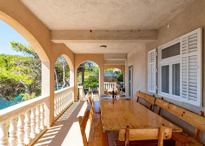 Apartments By The Sea Cove Zaglav, Korcula - 12208